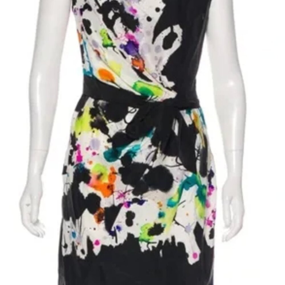 Diane Von Furstenburg Tella Silk Dress size 14. Gently used - Picture 2 of 5
